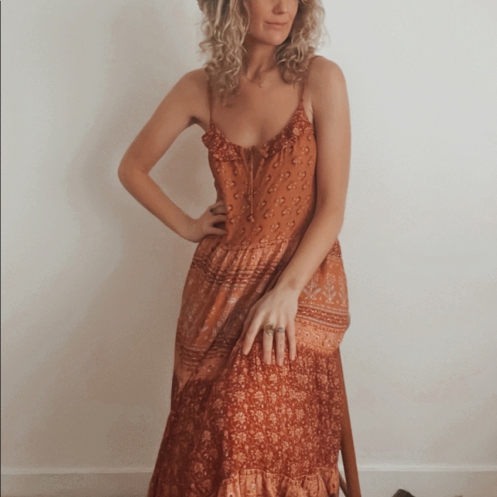 Arnhem Strappy Midi Dress - Australia